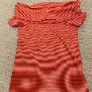 J crew off the shoulder top